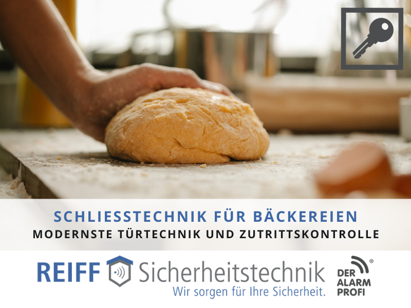 Schließtechnik für Bäckereien