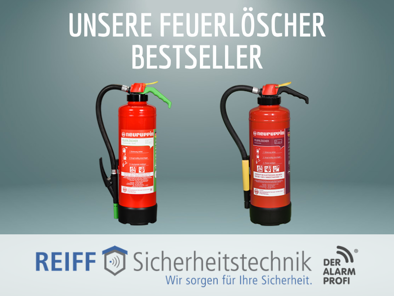 Guter Schutz ist erschwinglich - Unsere Feuerlöscher-Bestseller